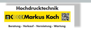 Eröffnung im Janur 2014 - Hochdrucktechnik Markus Koch